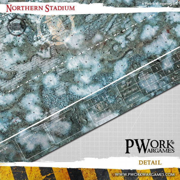 PWork - Blood Bowl - Northern Stadium - Fantasy Football Mat