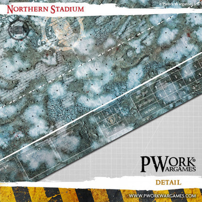 PWork - Blood Bowl - Northern Stadium - Fantasy Football Mat