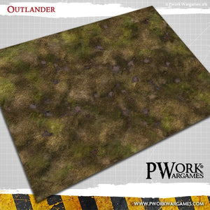 PWork - Outlander - Wargames Terrain Mat - 3X3'