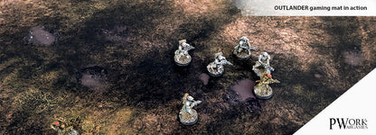 PWork - Outlander - Wargames Terrain Mat - 3X3'