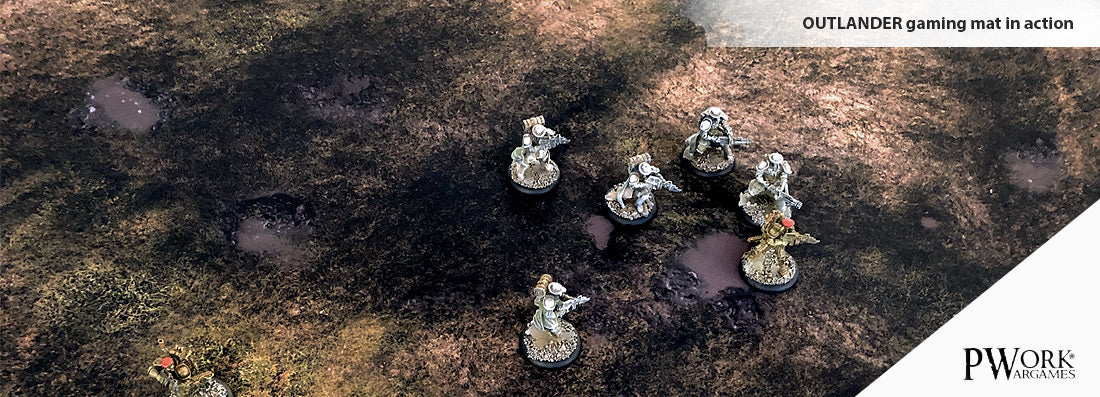 PWork - Outlander - Wargames Terrain Mat - 3X6'
