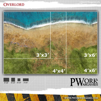 PWork - Overlord - Wargames Terrain Mat - 4X4'