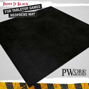 PWork - Paint It Black - Tabletop Board Game Mat - 44X60