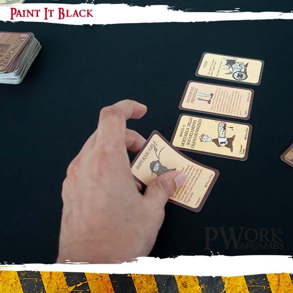 PWork - Paint It Black - Tabletop Board Game Mat - 22X30"