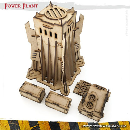 PWork - Power Plant - MDF Terrain Scenery