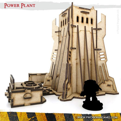 PWork - Power Plant - MDF Terrain Scenery