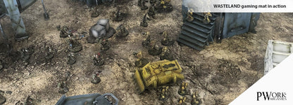 PWork - Wasteland - Wargames Terrain Mat - 3X4'