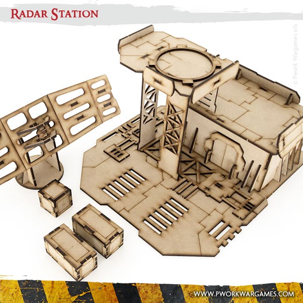 PWork - Radar Station - MDF Terrain Scenery
