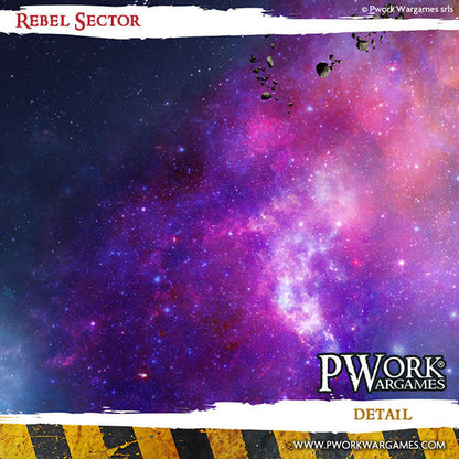 PWork - Rebel Sector - Wargames Terrain Mat - 4X6'