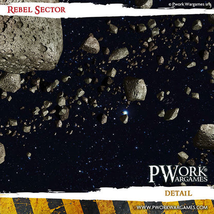 PWork - Rebel Sector - Wargames Terrain Mat - 44X60"