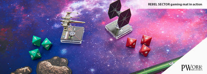 PWork - Rebel Sector - Wargames Terrain Mat - 4X6'