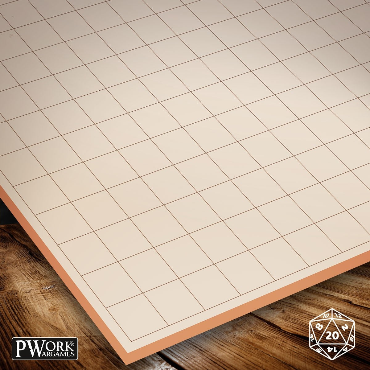 PWork - RPG Battlegrid - 24x24" Square Grid