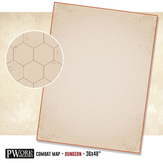 PWork - RPG Battlegrid - 36x48" Hexagonal Grid