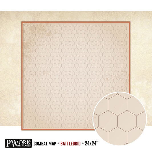 PWork - RPG Battlegrid - 24x24" Hexagonal Grid