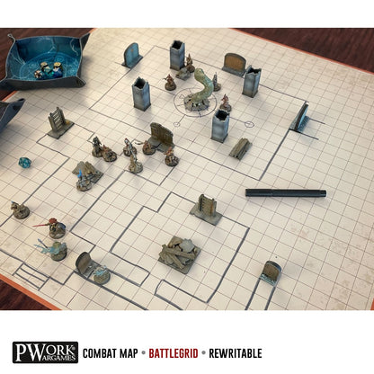 PWork - RPG Battlegrid - 24x24" Square Grid