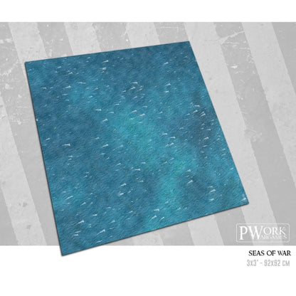 PWork - Seas of War - Wargames Terrain Mat - 44X30"