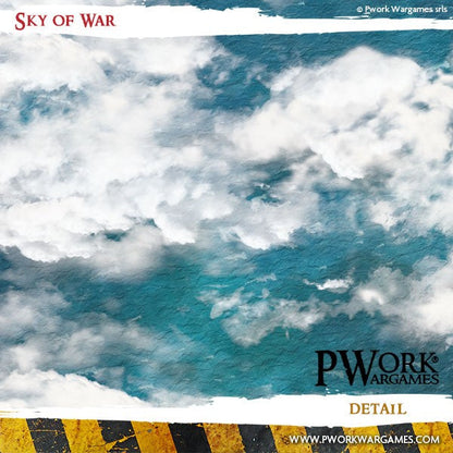PWork - Sky of War - Wargames Terrain Mat - 44X90"