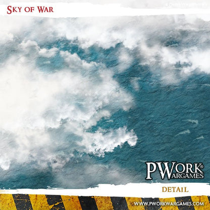 PWork - Sky of War - Wargames Terrain Mat - 3X6'
