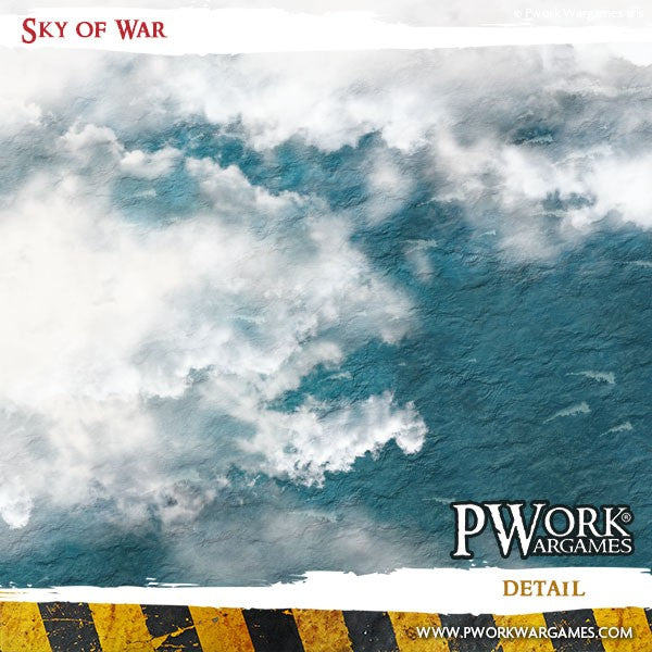 PWork - Sky of War - Wargames Terrain Mat - 44X90"