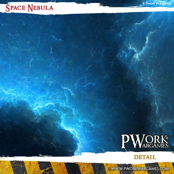 PWork - Space Nebula - Wargames Terrain Mat - 3X3'