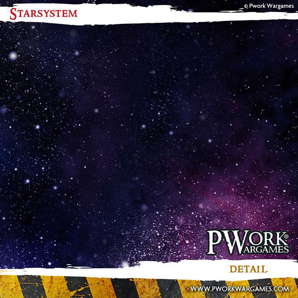 PWork - Star System - Wargames Terrain Mat - 44X60"