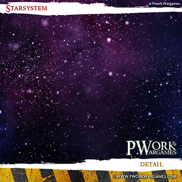 PWork - Star System - Wargames Terrain Mat - 44X90"