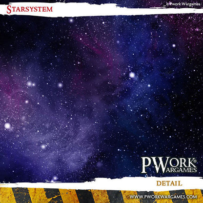 PWork - Star System - Wargames Terrain Mat - 44X90"