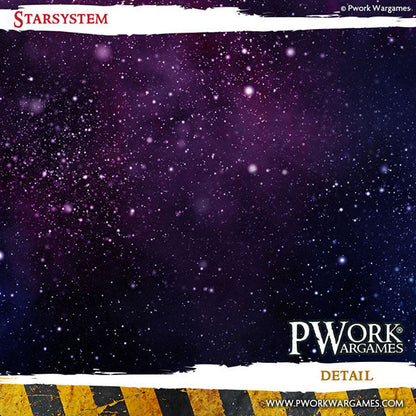 PWork - Star System - Wargames Terrain Mat - 44X60"
