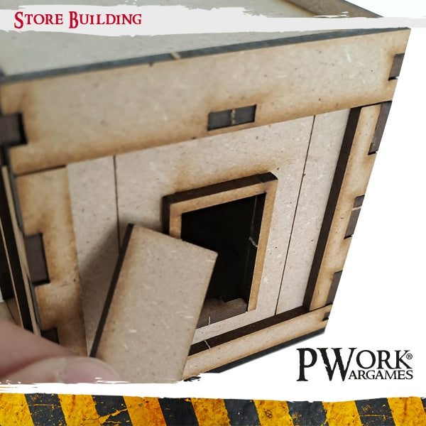 PWork - Store Buildings - MDF Terrain Scenery