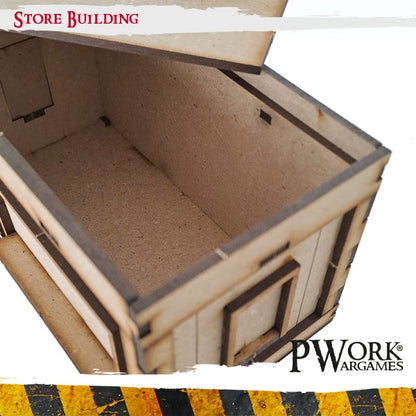 PWork - Store Buildings - MDF Terrain Scenery
