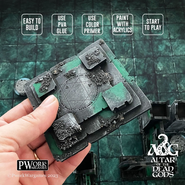 PWork - Altar of the Dead Gods - The Buried Temple Terrain