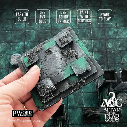 PWork - Altar of the Dead Gods - The Buried Temple Terrain