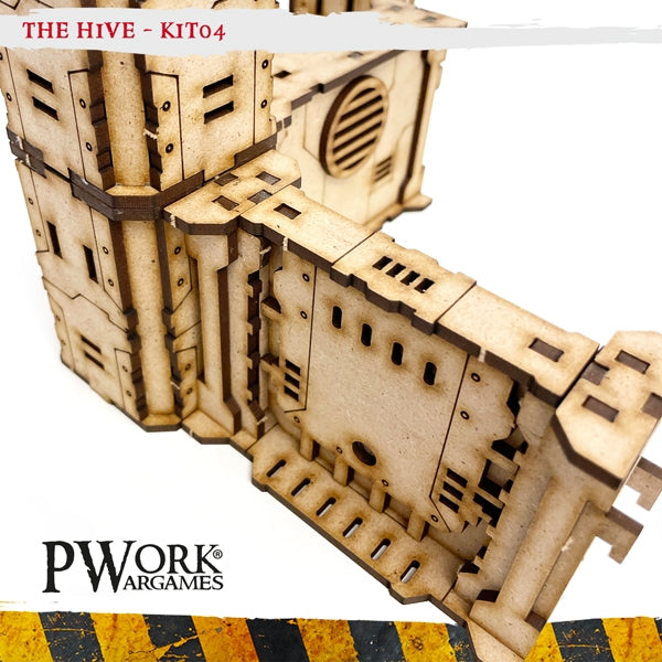 PWork - The Hive 04 - Gates - MDF Terrain Scenery