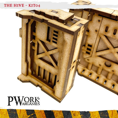 PWork - The Hive 04 - Gates - MDF Terrain Scenery