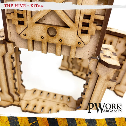 PWork - The Hive 04 - Gates - MDF Terrain Scenery