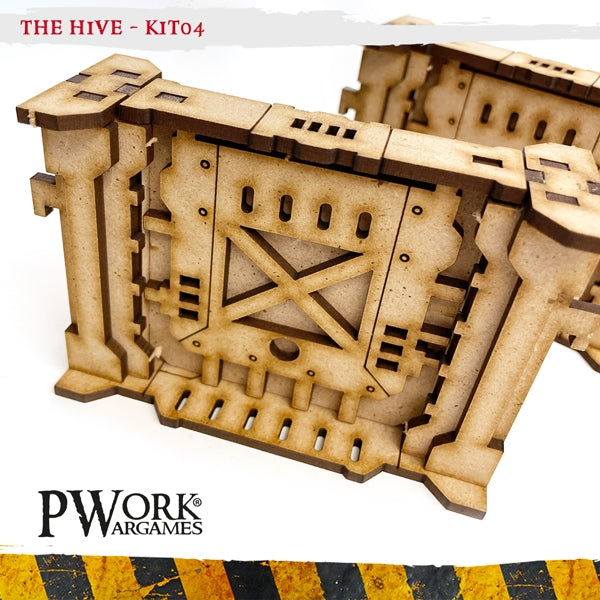 PWork - The Hive 04 - Gates - MDF Terrain Scenery