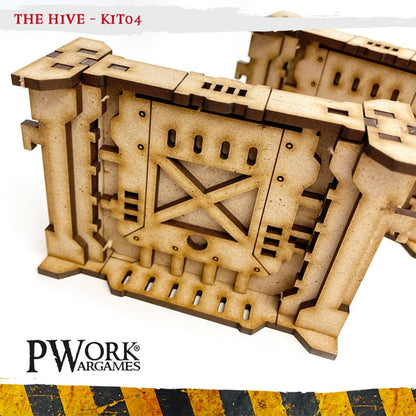 PWork - The Hive 04 - Gates - MDF Terrain Scenery