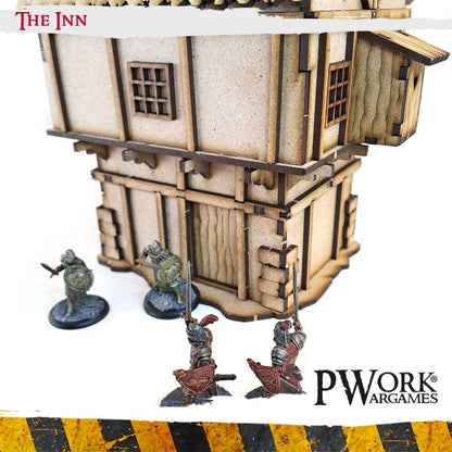 PWork - The Inn - MDF Terrain Scenery