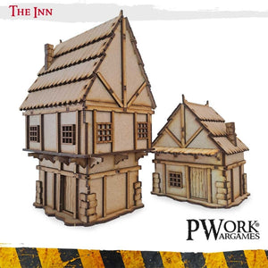 PWork - The Inn - MDF Terrain Scenery