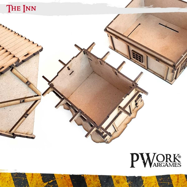 PWork - The Inn - MDF Terrain Scenery