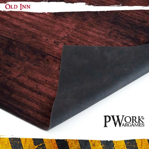 PWork - The Old Inn - Tabletop Board Game Mat - 22X30"