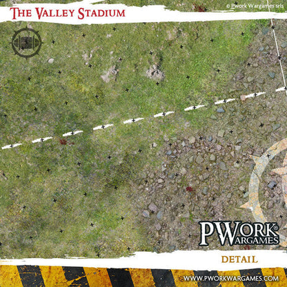 PWork - Blood Bowl - The Valley Stadium - Fantasy Football Mat