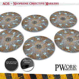 PWork - Thunder Strike - AOS Neoprene Objective Markers
