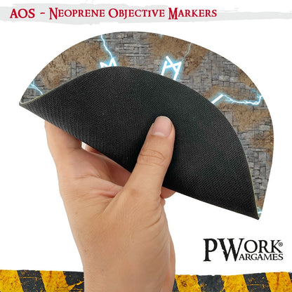 PWork - Thunder Strike - AOS Neoprene Objective Markers