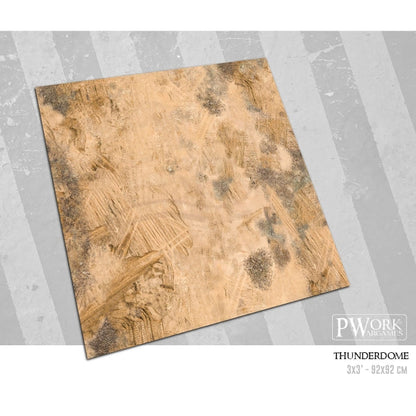 PWork - Thunderdome - Wargames Terrain Mat - 3X3'