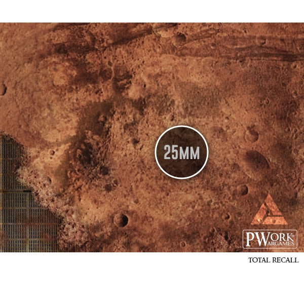PWork - Total Recall - Wargames Terrain Mat - 44X30"