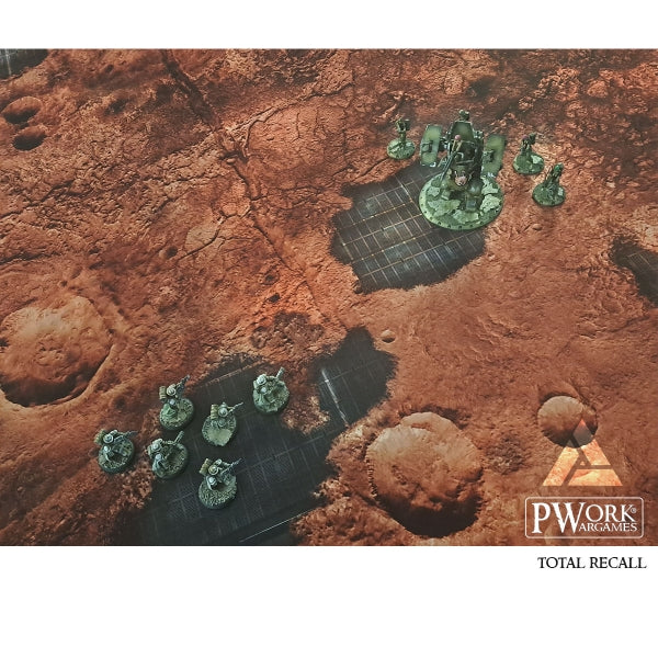 PWork - Total Recall - Wargames Terrain Mat - 3X4'