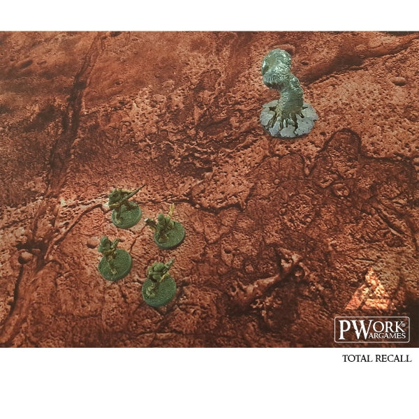 PWork - Total Recall - Wargames Terrain Mat - 44X30"