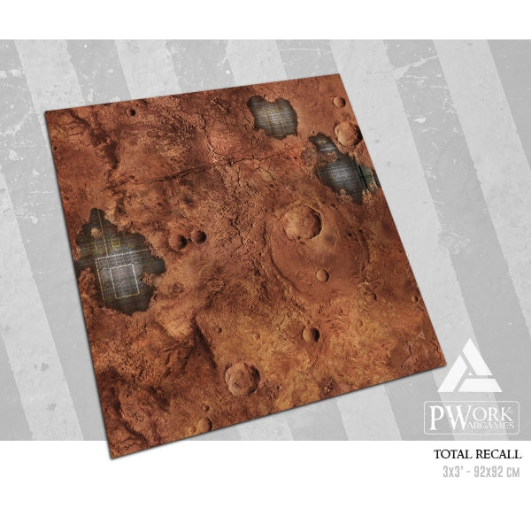 PWork - Total Recall - Wargames Terrain Mat - 44X30"