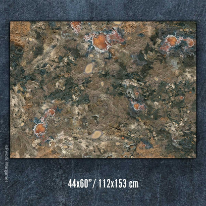 PWork - Trench Warfare - Wargames Terrain Mat - 44X60"